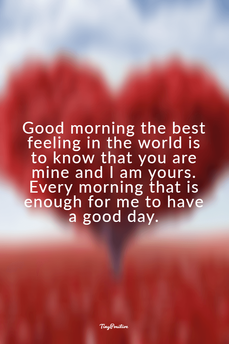 60 Really Cute Good Morning Quotes For Her Morning Love Messages Tiny Positive