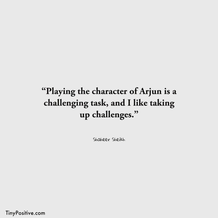 inspirational quotes about challenges by Shaheer Sheikh