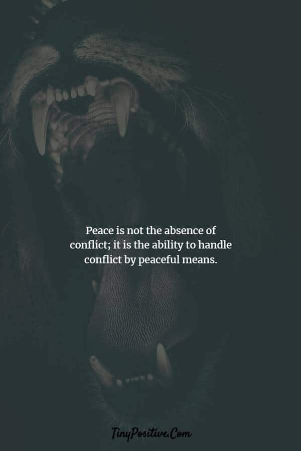 How do you handle conflict? | Words, Work quotes, Life quotes