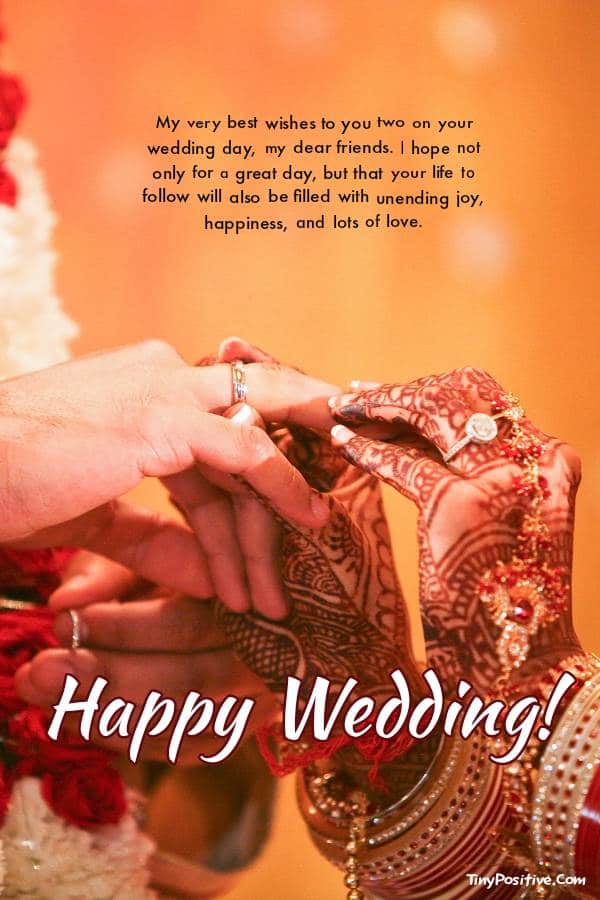Wedding Congratulations Wishes and Messages For Best Friend | Best Message