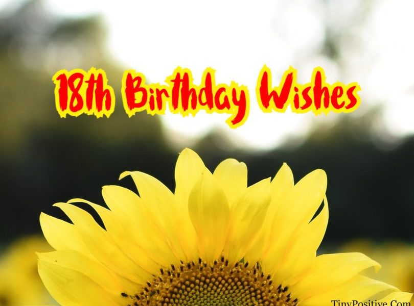 18th birthday wishes