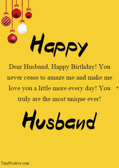 80 Birthday Wishes for Husband – Happy Birthday Husband – Tiny Positive