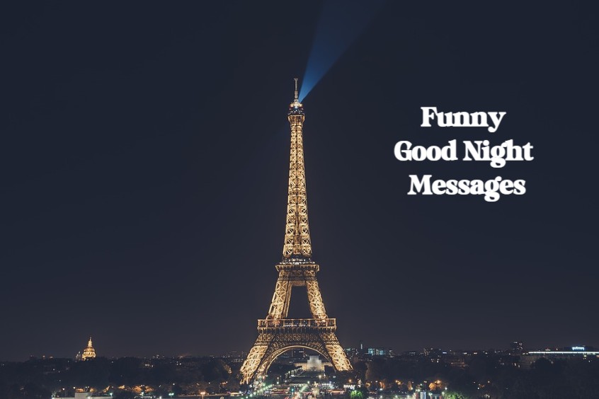 Funny Good Night Messages with Wishes Greetings Pictures