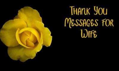 Thank You Messages for Wife Best Quotes About Appreciation