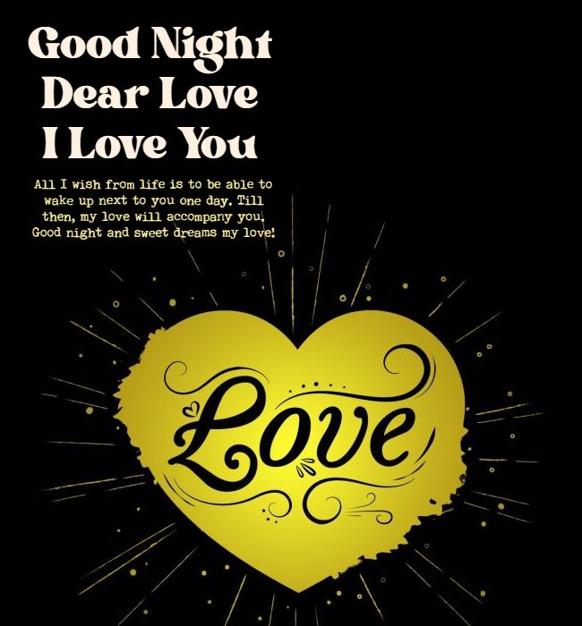 romantic good night love