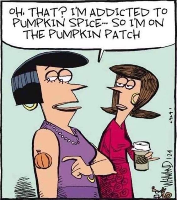pumpkin spice latte funny Pumpkin Spice Memes Images Sayings and Puns