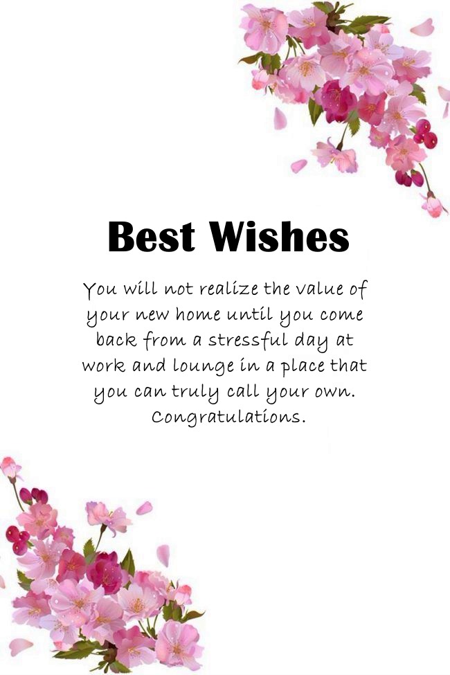 best housewarming wishes messages