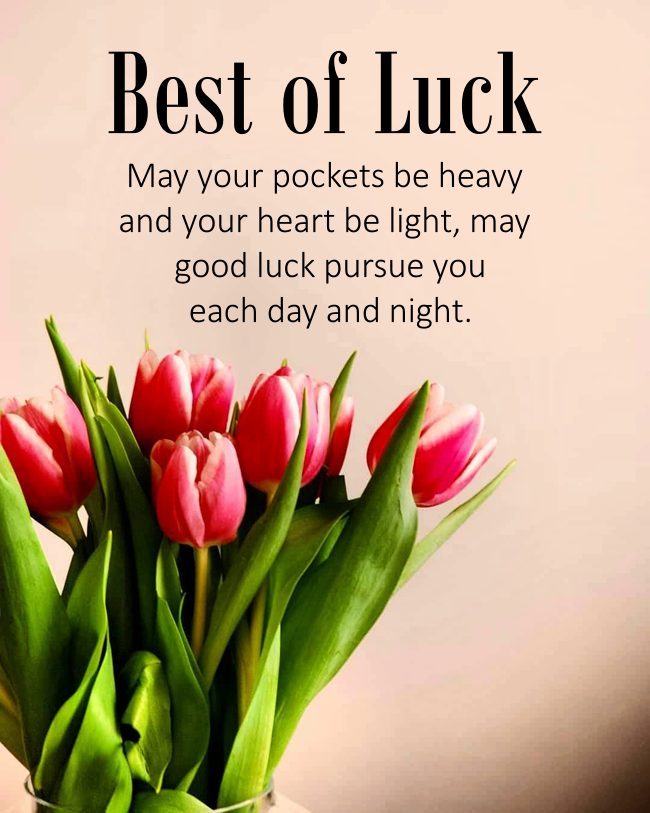 inspirational quotes good luck wishes