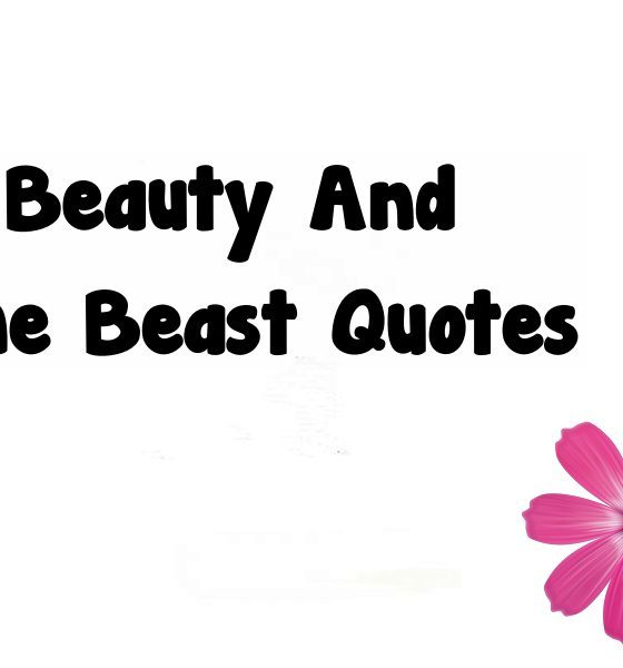 Beauty And The Beast Quotes Extremely Awesome