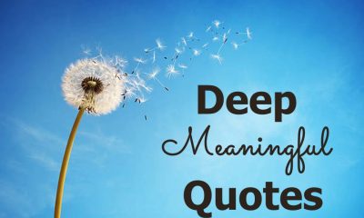 Powerful Deep Meaningful Quotes That Make You Think Different