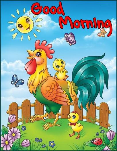 36 Cartoon Good Morning Images – Best Good Morning Pictures – Tiny Positive