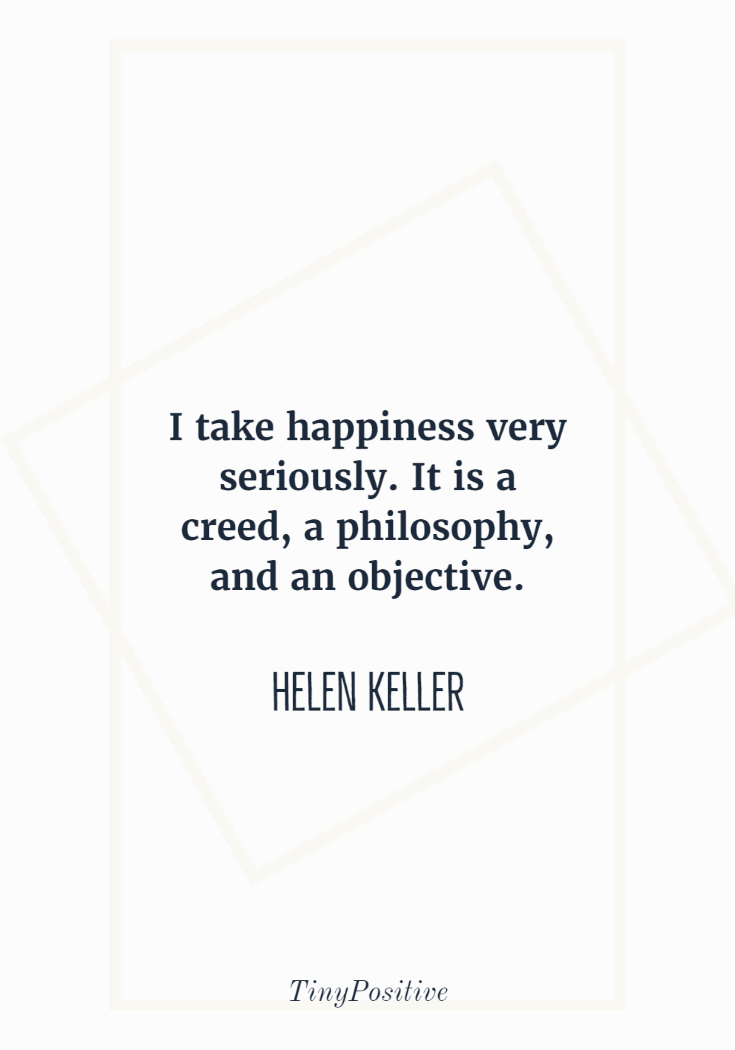 Helen Keller Quotes About Happiness