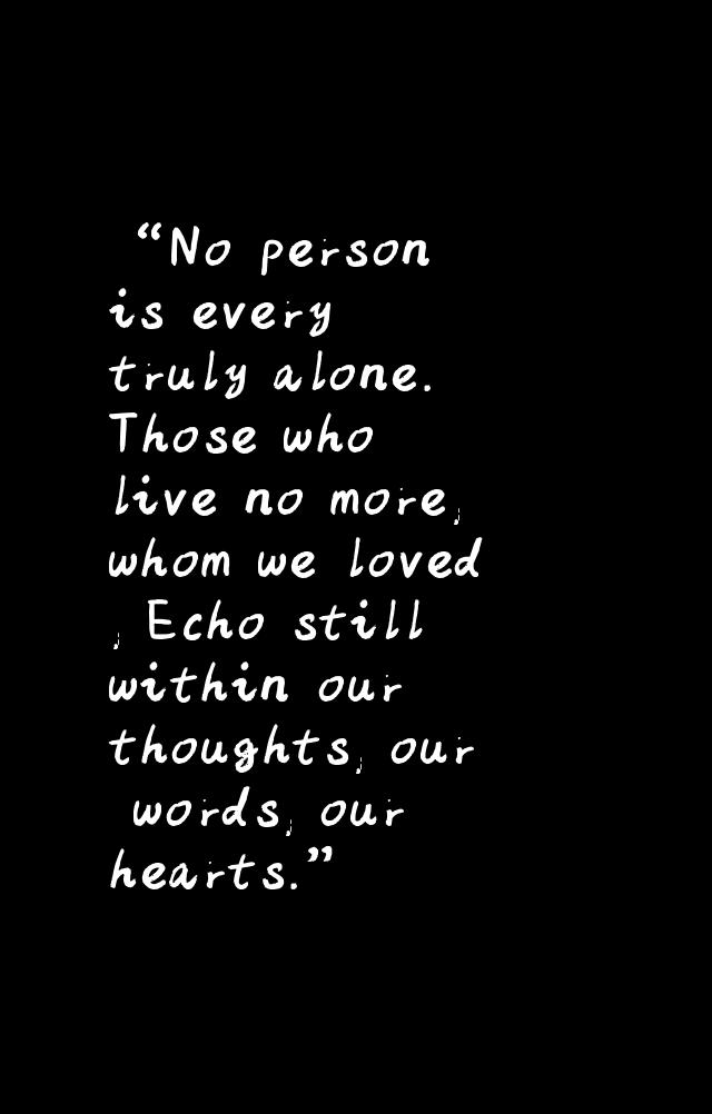 Unique condolence message