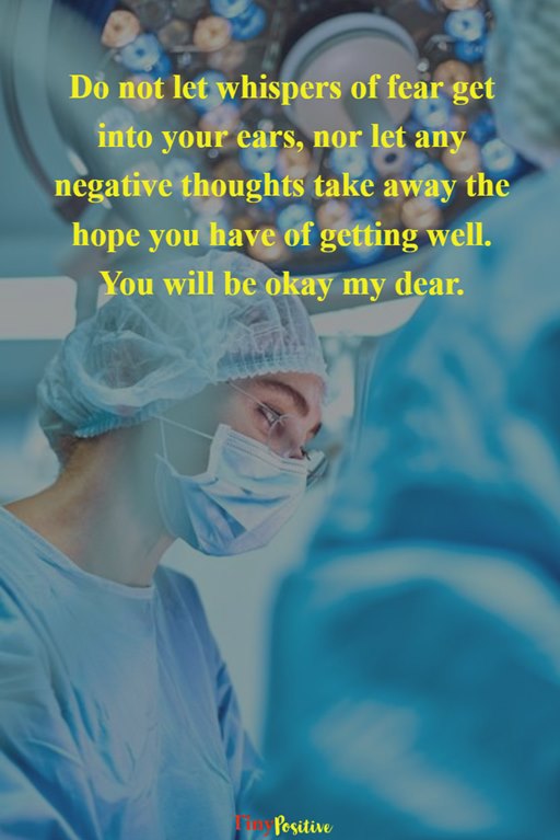 Good Wishes for Surgery