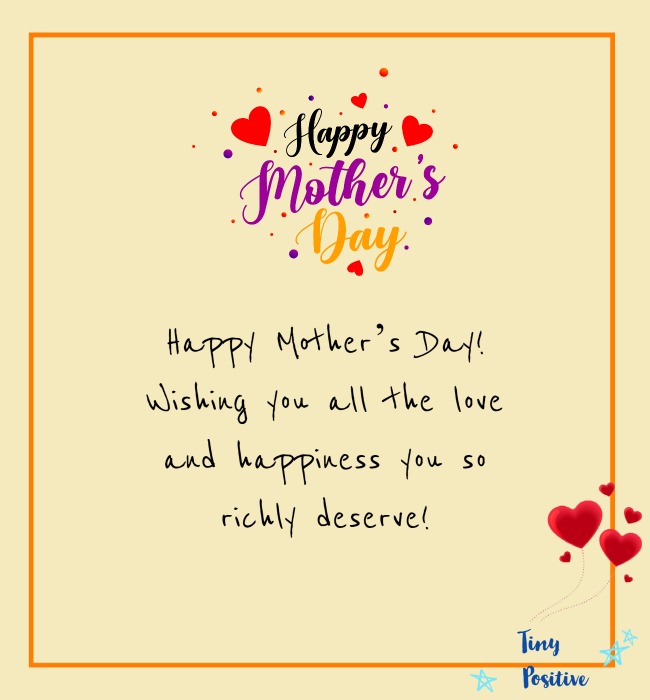 45 Happy Mother's Day Quotes For Your Mom – Tiny Positive