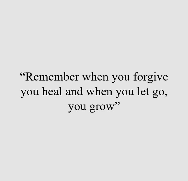 Forgive Yourself For The Mistakes You Made Self