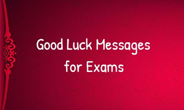 Good Luck Messages for Exams