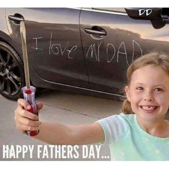 happy fathers day beach meme