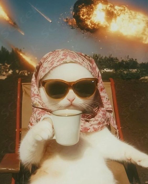 Instagram post Animal Meme for cat mind