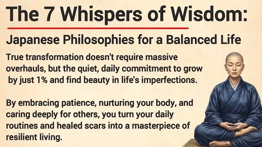 The 7 Whispers of Wisdom Japanese Philosophies for a Balanced Life
